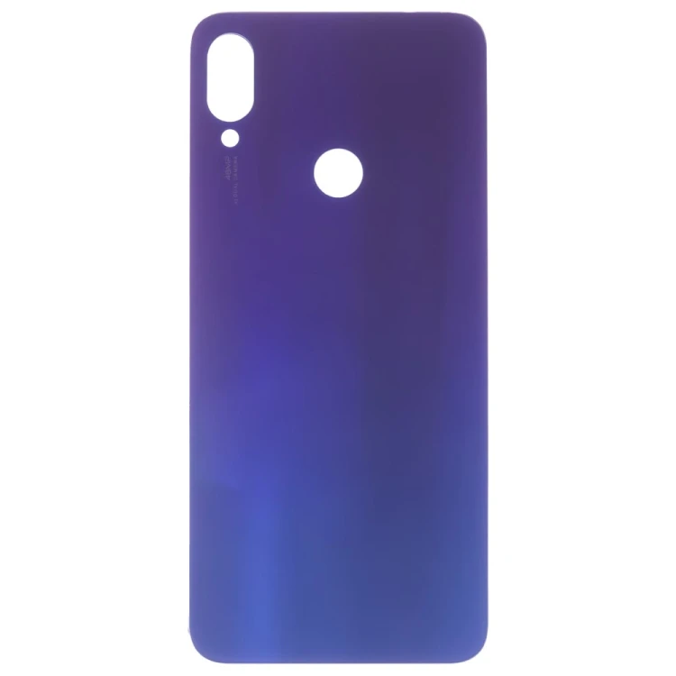 Задняя крышка для Xiaomi Redmi Note 7 (M1901F7G) / Redmi Note 7 Pro (синий)