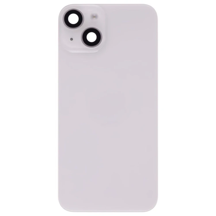 Задняя крышка для Apple iPhone 14 (белый) (в сборе) (ORIG100) (Снятый) (возможен дефект ЛКП)