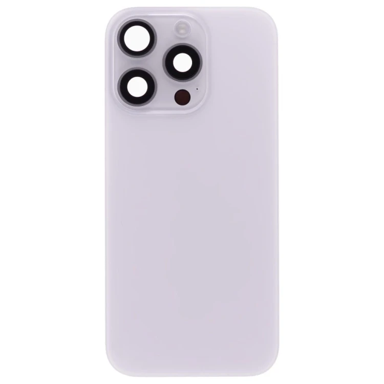 Задняя крышка для Apple iPhone 16 Pro (белый) (в сборе) (ORIG100) (Снятый) (возможен дефект ЛКП)