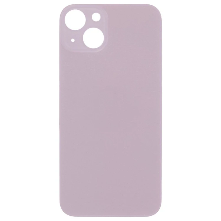Задняя крышка для Apple iPhone 13 (розовый) (с широким отверстием) (Premium)