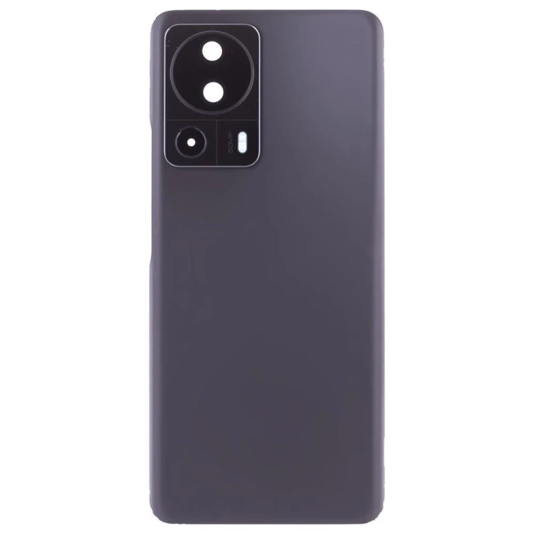 Задняя крышка для Xiaomi 13 Lite (2210129SG) (черный) (в сборе со стеклом камеры) (ORIG100)