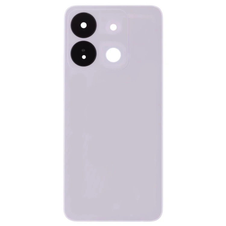 Задняя крышка для Infinix Smart 7 HD (X6516) (белый) (в сборе со стеклом камеры)