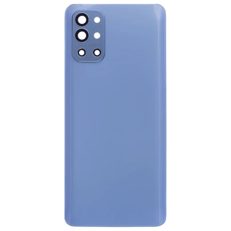 Задняя крышка для OnePlus 9R (синий) (в сборе со стеклом камеры)