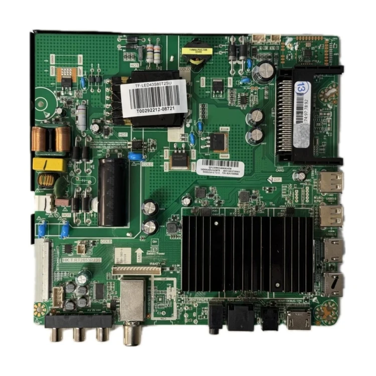 Плата T.RT2853P739, для телевизора Telefunken TF-LED43S80T2SU