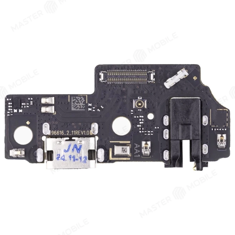 Нижняя плата для Samsung A045 Galaxy A04 с комп. + разъем зарядки + микрофон (ORIG100)