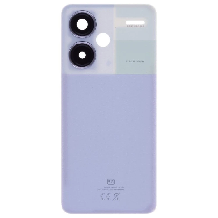 Задняя крышка для Xiaomi Redmi Note 13 Pro+ 5G (23090RA98C) (фиолетовый) (в сборе со стеклом камеры)