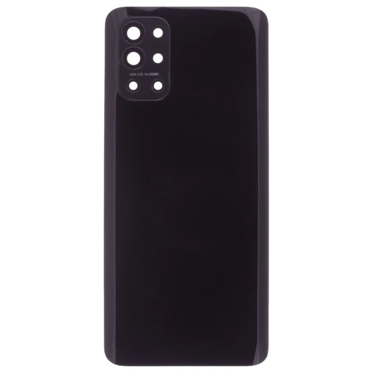 Задняя крышка для OnePlus 9R (черный глянец) (в сборе со стеклом камеры)