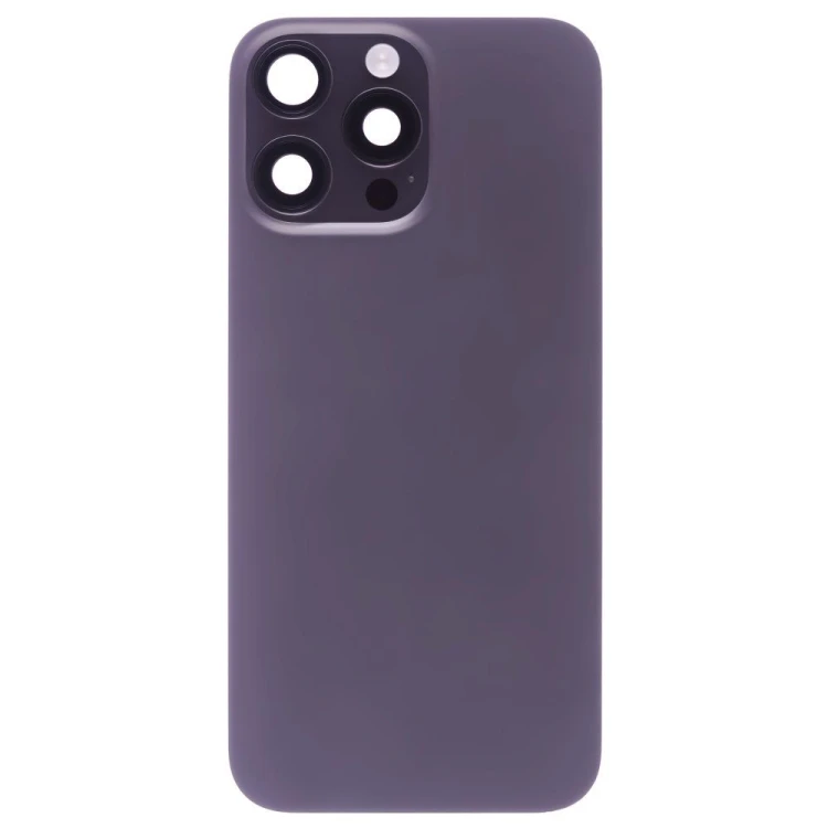 Задняя крышка для Apple iPhone 16 Pro Max (черный) (в сборе) (ORIG100) (Снятый) (возможен дефект ЛКП)