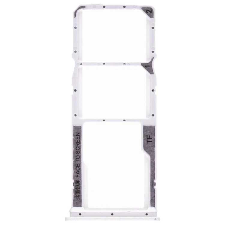 Держатель сим-карты для Xiaomi Poco C61 (2312BPC51H) (белый)