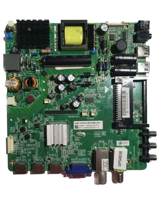 Плата MSD3663-T8C1, для телевизора PHILIPS 43PFS4062/60