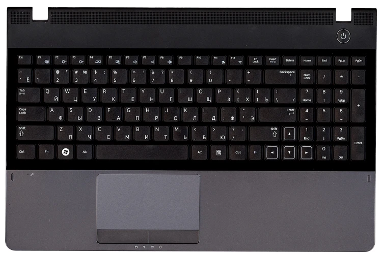 Топкейс для Samsung 300E5A 305E5A темно-серый