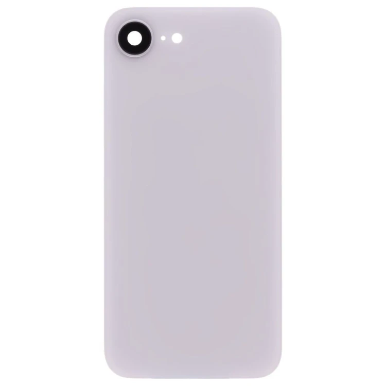 Задняя крышка для Apple iPhone 16E (белый) (в сборе со стеклом камеры) (Premium)