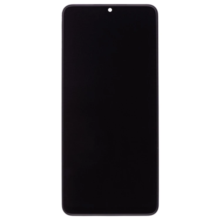 Дисплей для Samsung A225 Galaxy A22 4G + тачскрин (черный) (в рамке) (ORIG100) (SP)