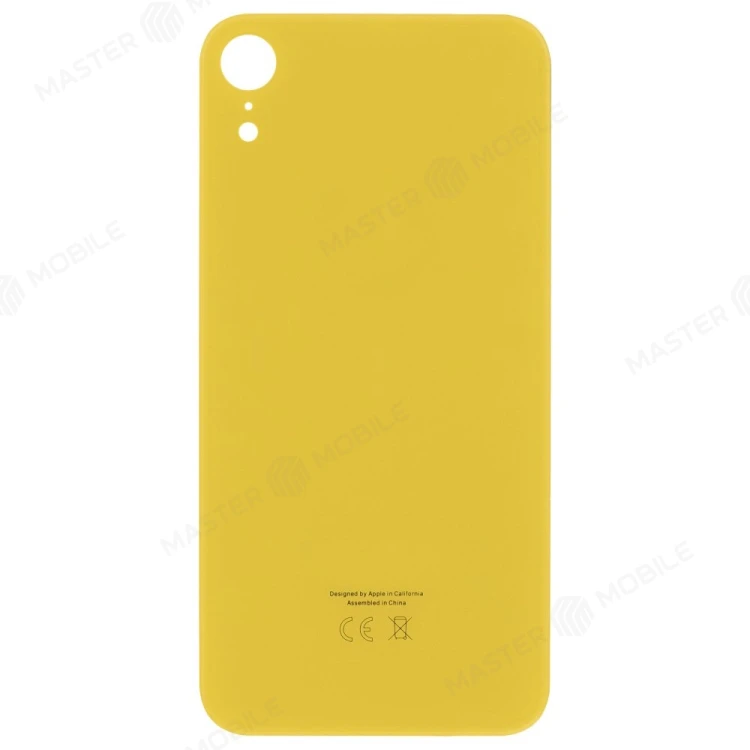 Задняя крышка для Apple iPhone Xr (желтый) (Premium)