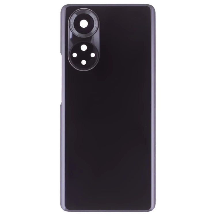 Задняя крышка для Huawei Honor 50 (NTH-NX9) (черный) (в сборе со стеклом камеры) (ORIG100)