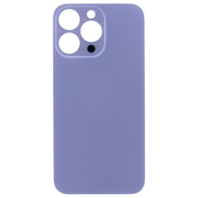 Задняя крышка для Apple iPhone 13 Pro (голубой) (с широким отверстием) (Premium)