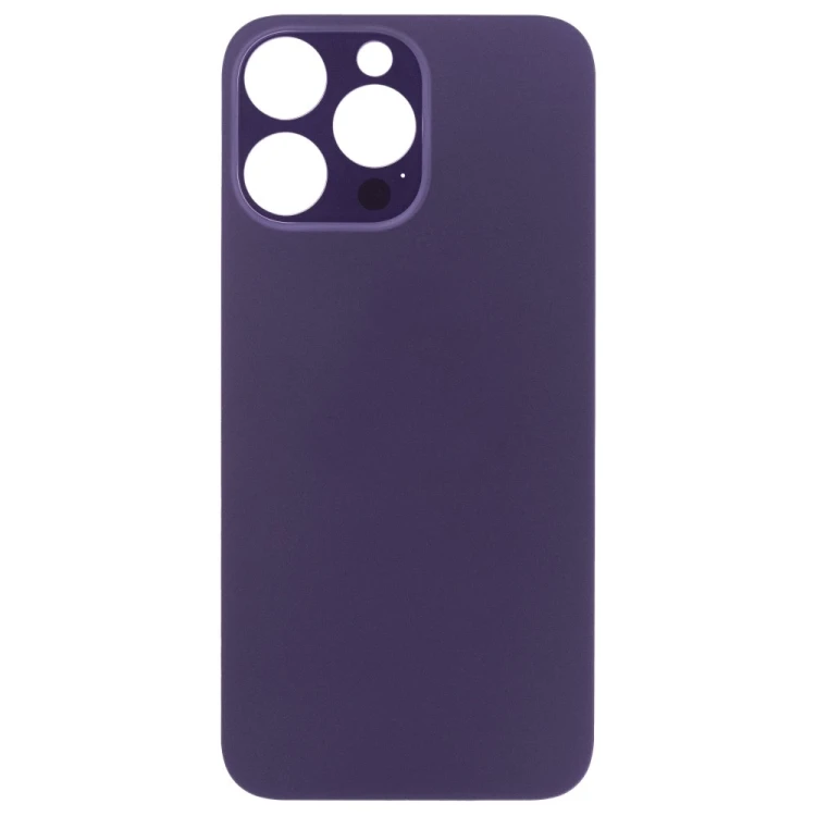 Задняя крышка для Apple iPhone 14 Pro Max (фиолетовый) (с широким отверстием) (Premium)