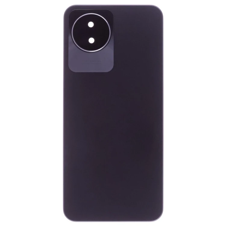 Задняя крышка для Vivo Y02 (V2217) (серый) (в сборе со стеклом камеры)