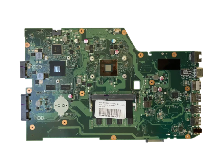 Материнская плата, mb, для ASUS X751SJ REV. 2.0 , N3700 , 4GB