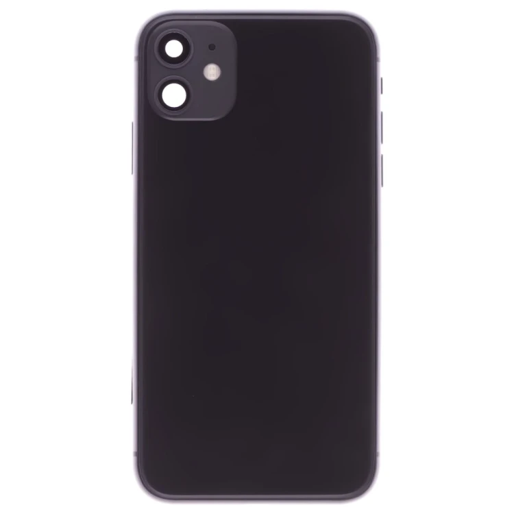 Корпус для Apple iPhone 11 (черный) (в сборе) (ORIG100) (Снятый) (возможен дефект ЛКП)