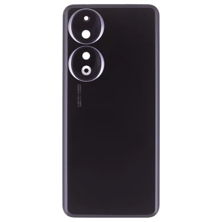 Задняя крышка для Huawei Honor 90 (REA-NX9) (черный) (в сборе со стеклом камеры) (ORIG100)