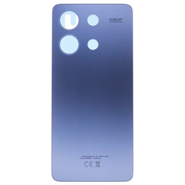 Задняя крышка для Xiaomi Redmi Note 13 4G (23124RA7EO) (синий)
