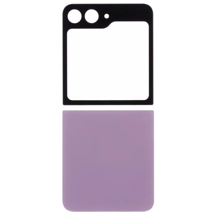 Задняя крышка для Samsung F731 Galaxy Z Flip 5 (фиолетовый) (комплект)