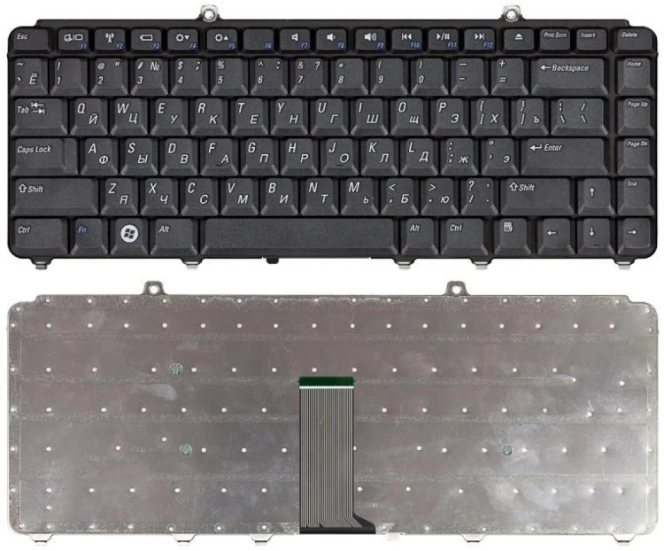 Клавиатура для ноутбука Dell Inspiron 1420 1520 1521 1525 1526 1540 Vostro 1400 1500 черная