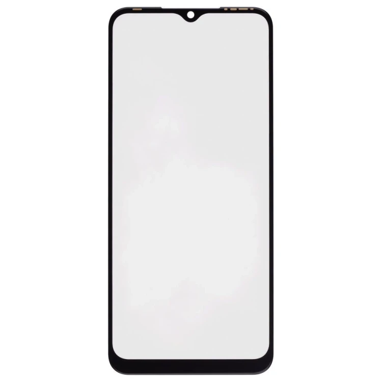 Стекло модуля для Tecno Spark 10 4G (KI5q) / Spark GO 2023 (BF7) / Infinix Smart 7 (X6515) + OCA (черный) (Premium)