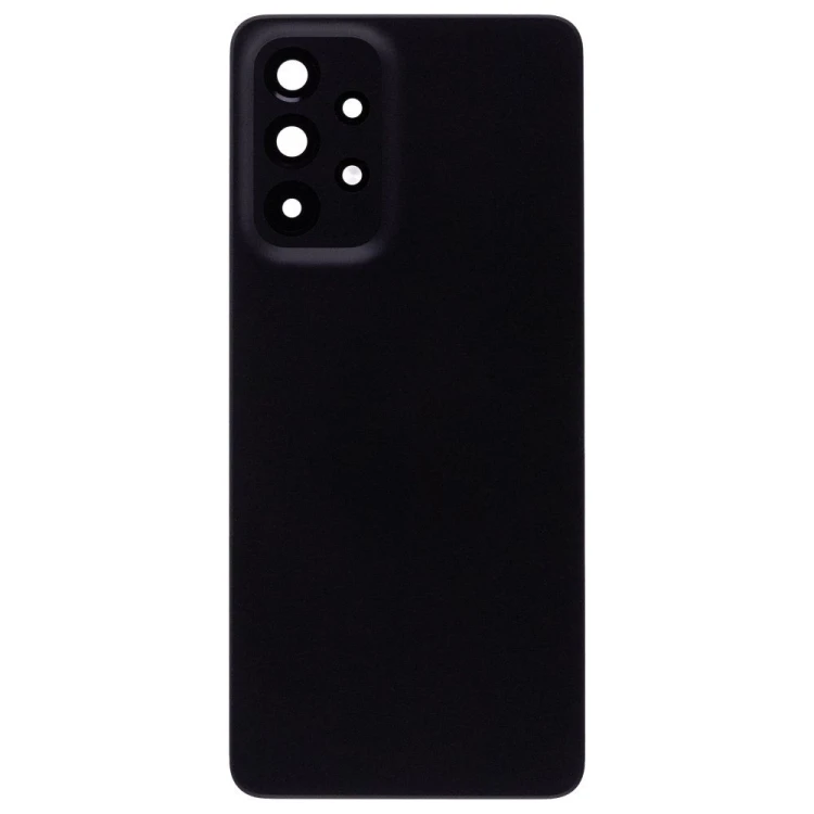 Задняя крышка для Samsung A336 Galaxy A33 5G (черный) (в сборе со стеклом камеры)