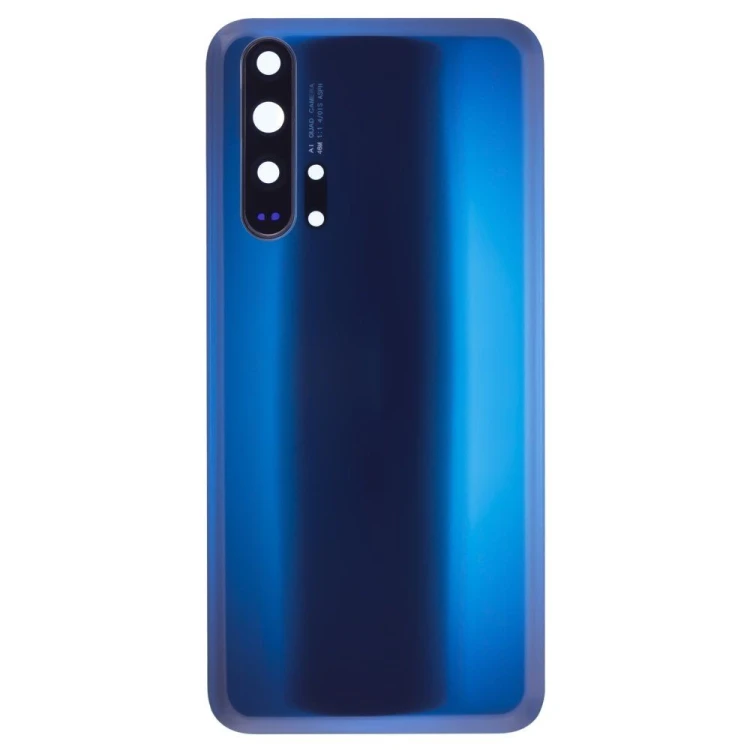 Задняя крышка для Huawei Honor 20 Pro (YAL-L41) (синий) (в сборе со стеклом камеры)