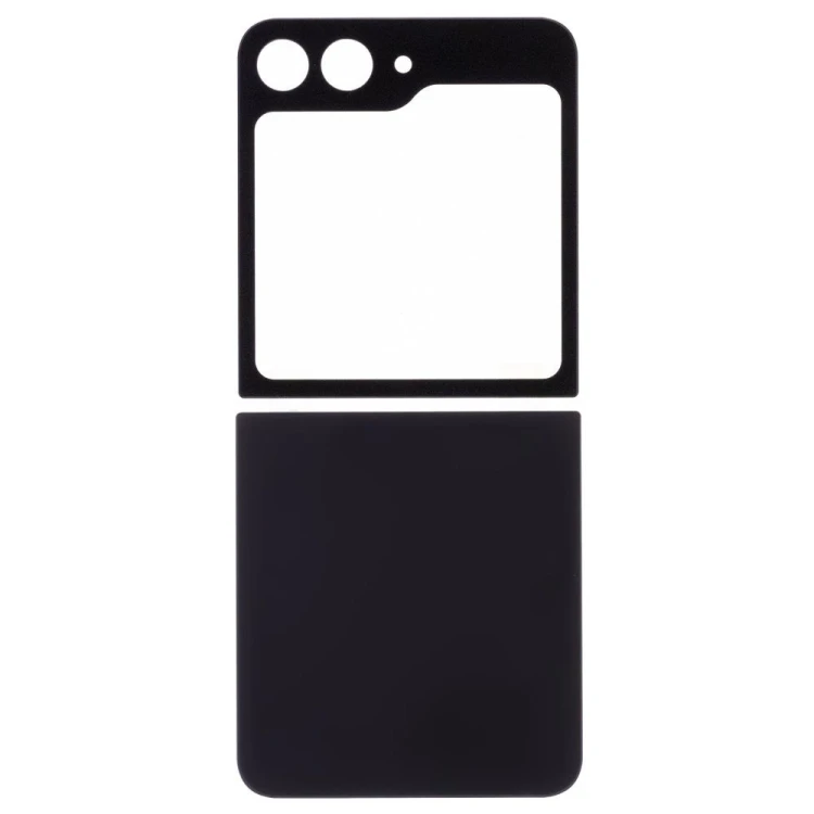 Задняя крышка для Samsung F731 Galaxy Z Flip 5 (черный) (комплект)