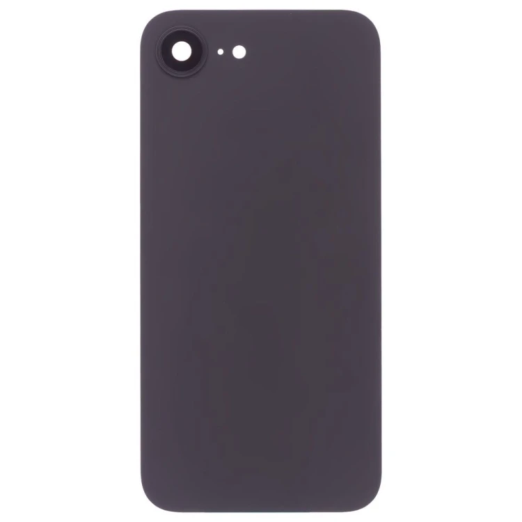 Задняя крышка для Apple iPhone 16E (черный) (в сборе со стеклом камеры) (Premium)