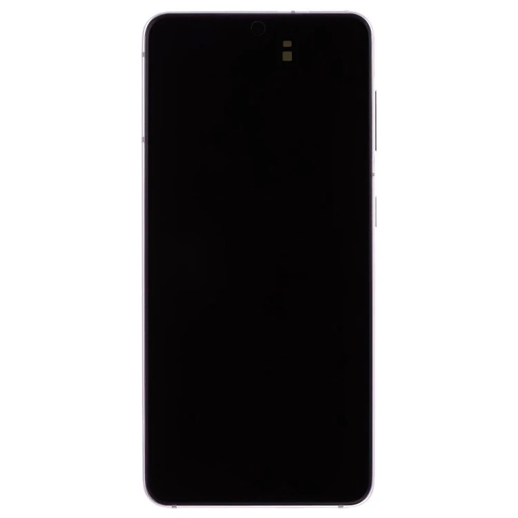 Дисплей для Samsung G991 Galaxy S21 + тачскрин (серебристый) (в рамке) (ORIG100) (возможен дефект ЛКП)
