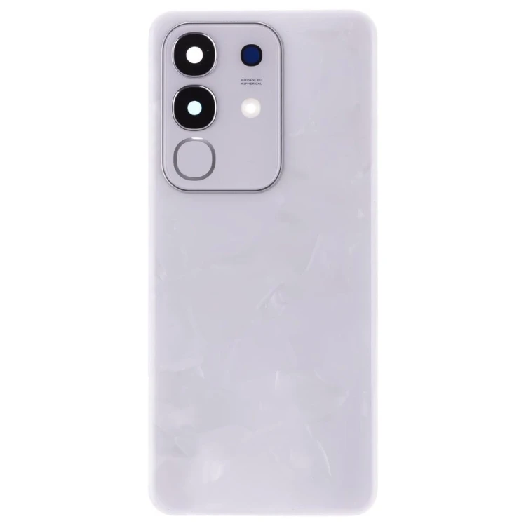 Задняя крышка для Vivo Y29 4G (V2434) (белый) (в сборе со стеклом камеры)