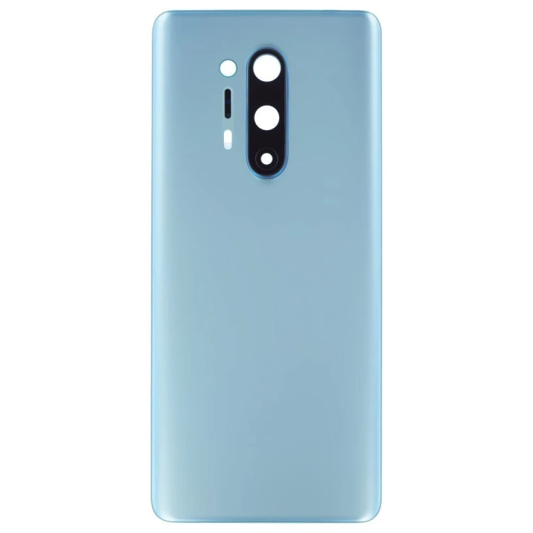 Задняя крышка для OnePlus 8 Pro (зеленый матовый) (в сборе со стеклом камеры) (ORIG100)