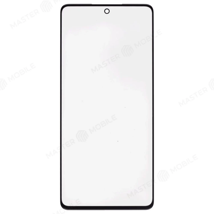 Стекло модуля для Samsung A725 Galaxy A72 + OCA (черный)
