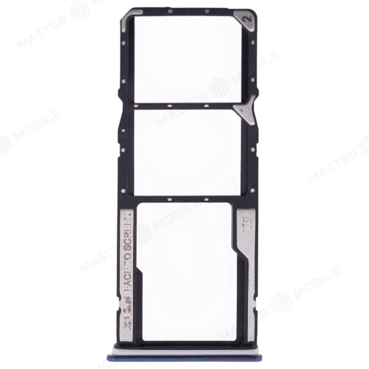 Держатель сим-карты для Xiaomi Redmi Note 11 4G (2201117TY/G) / Redmi Note 11S 4G (2201117SY/G) (синий)