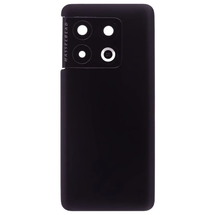 Задняя крышка для OnePlus 10 Pro (черный) (в сборе со стеклом камеры)