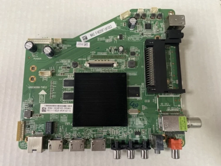 Плата MSD6586-T8E2, для телевизора Erisson 65ULEA18T2SM
