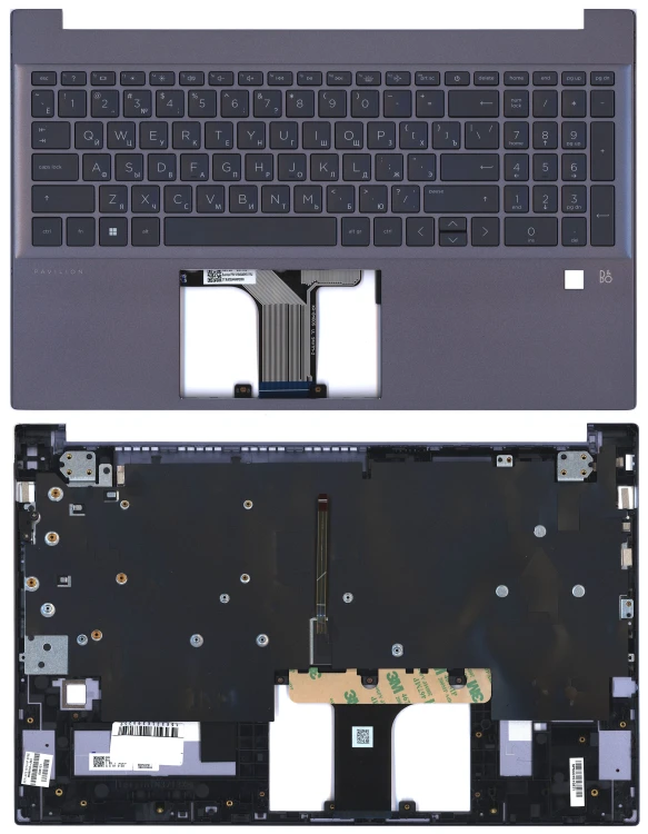 Топкейс для HP Pavilion 15-EG 15-EH синий