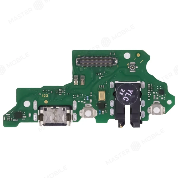 Нижняя плата для Huawei Y9s (STK-L21) с комп. + разъем зарядки + микрофон (ORIG100)