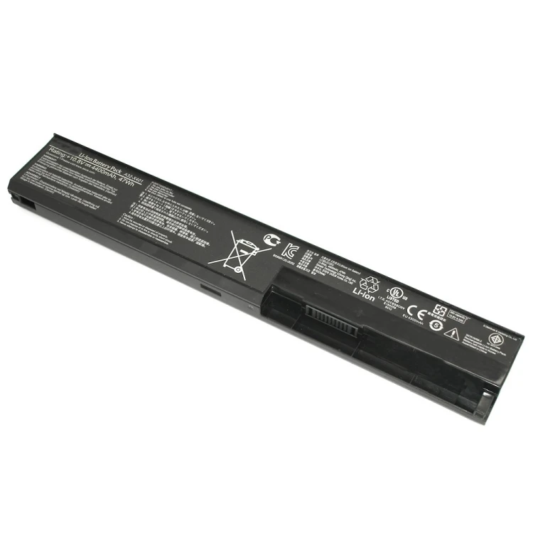 Аккумуляторная батарея для ноутбука Asus X401 (A32-X401) 10.8V 47Wh черная