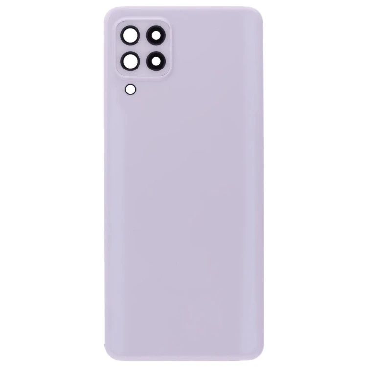 Задняя крышка для Samsung A225 Galaxy A22 (белый) (в сборе со стеклом камеры)