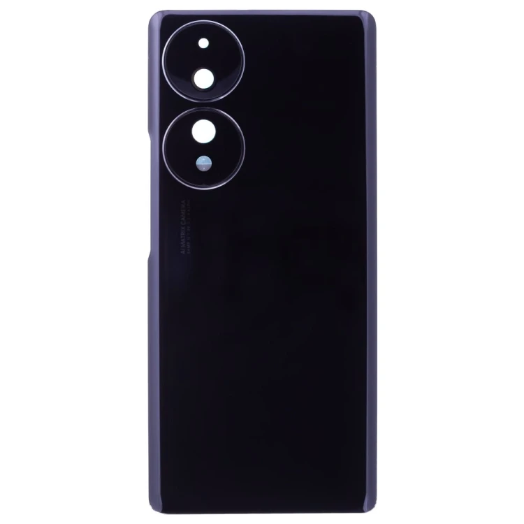 Задняя крышка для Huawei Honor 70 (FNE-NX9) (черный) (в сборе со стеклом камеры)