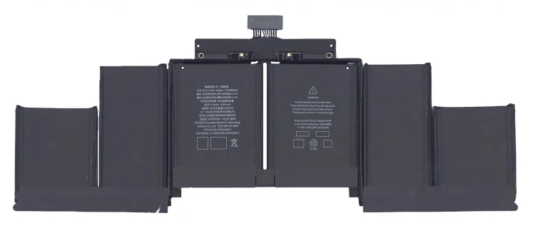 Аккумуляторная батарея для ноутбука Apple MacBook Pro 15" Retina A1398 A1618 (середина 2015)