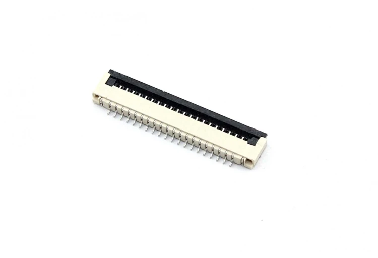 Разъем FPC Flip-Lock 1010-20RLGF 20 pin высота 1мм шаг 1мм