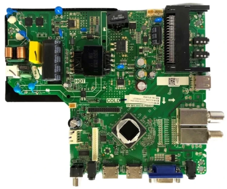 Плата TP.MS3663S.PB805, для телевизора Витязь 43LF0207
