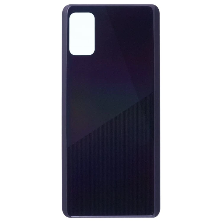 Задняя крышка для Samsung A415 Galaxy A41 (черный)