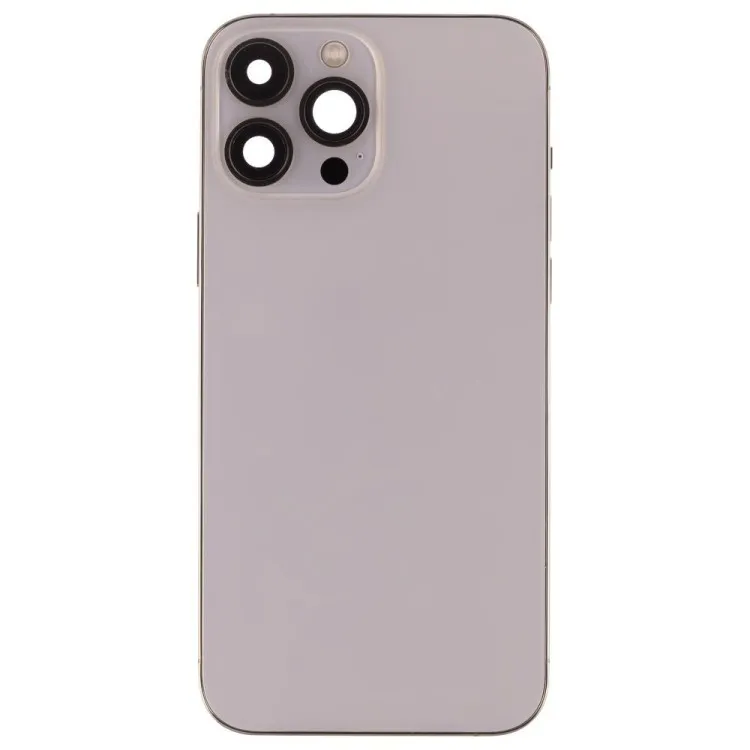 Корпус для Apple iPhone 13 Pro Max (золотистый) (в сборе) (ORIG100) (Снятый) (возможен дефект ЛКП)